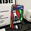 Hot C-Coca Drinks C-Cola Phone Case For IPhone 17 16 14 15 13 12 11 Pro Max Plus Silicone Soft Cover