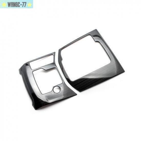 Titanium Interior Central Console Gear Shift Cover Trim For Mazda CX5 2017+