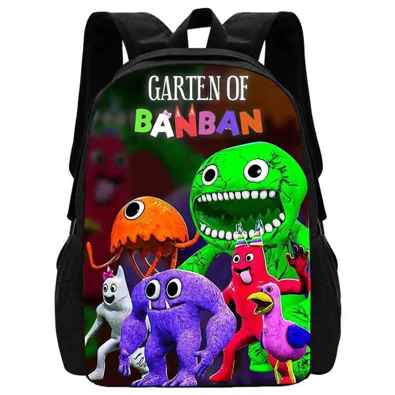 Zaini scolastici Garten of BanBan per Ragazzi Ragazze Mochila di Cartone Animato Zaino per Bambini Scolari, Borse Leggere per Bambini Miglior Regalo Giocattoli