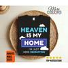 Heaven Is My Home Im Just Here Recruiting Christian T Shirt Faith Religious Evangelism For Believers Church Prayer Vintage