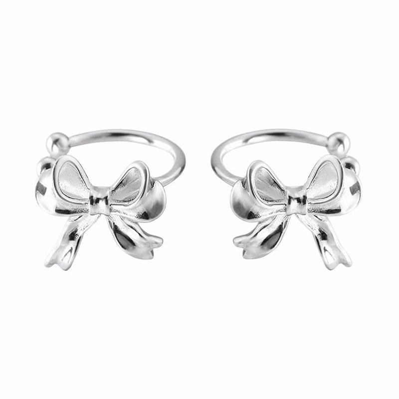 

1 ПАРА Xiaoxiangfeng милые изысканные клипсы на косточку уха уникальная женственность универсальные легкие роскошные клипсы-бантики без пирсинга ушей