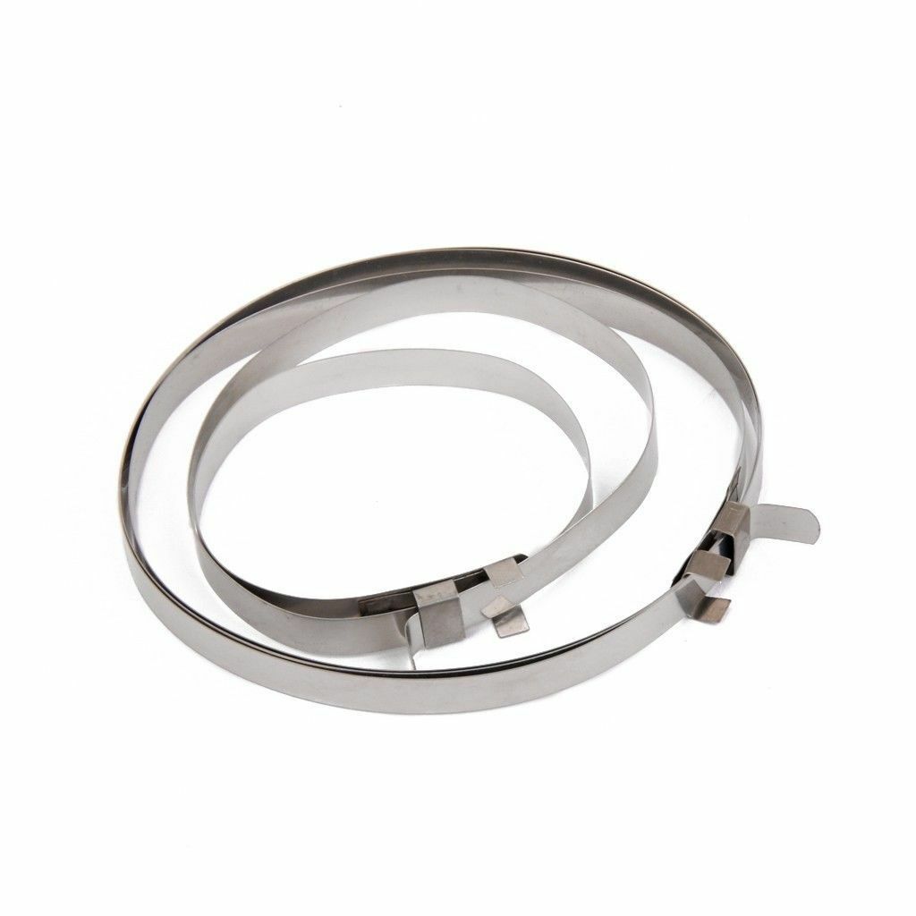 Stainless Steel Universal Drive Shaft Axle CV Joint Boot Clamps Kit 10 Sets