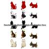 3D Cute Cat Car Sticker - Scratch Cover & Decoration