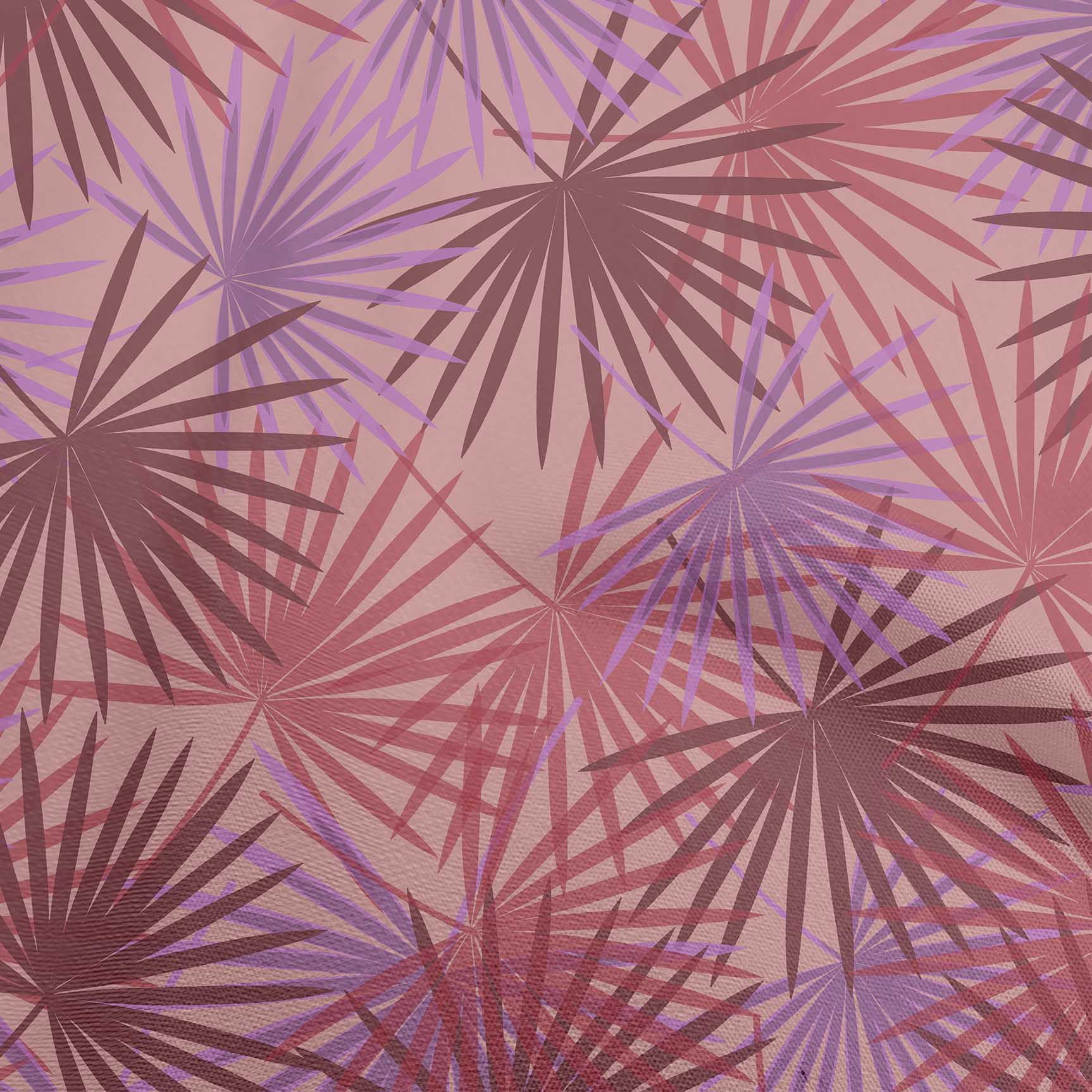 

oneOone Cotton Flex Black Fabric Tropical Palm Leaf Sewing Fabric By The Yard Printed Diy Clothing Sewing Supplies 40 Inch 42 Inch Wide - Viscose Chiffon світло-рожевий колір