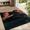 Two Men Together Carpet Rug Soft Washable Anti Slip Home Living Room Sofa Mats Personalized Christmas Rug
