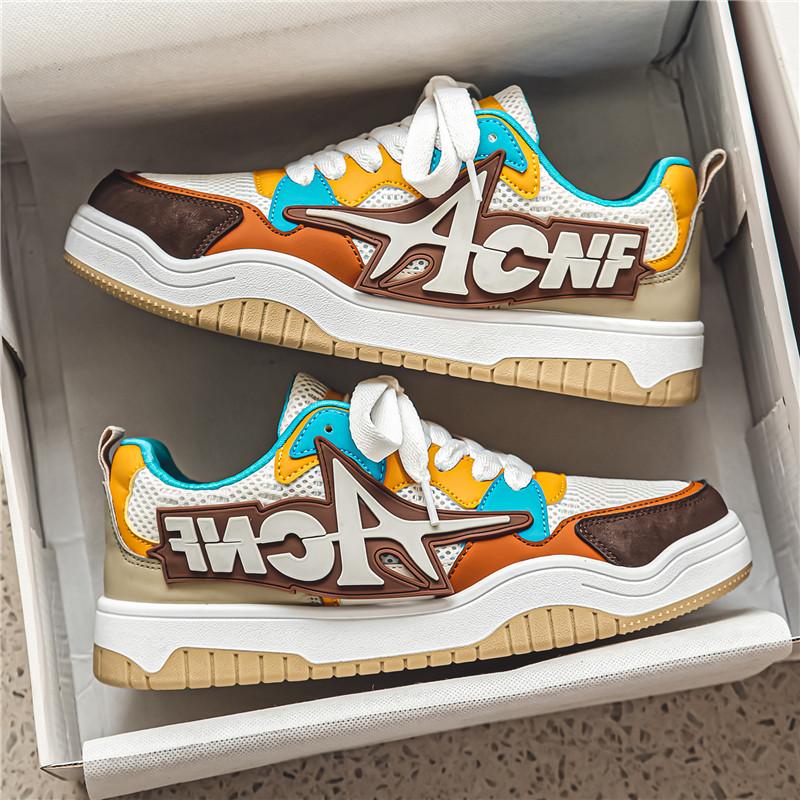 Original Fashion Casual Sneakers Men Letter Designer Sneakers Man Breathable Chunky Skateboard Shoes Men zapatillas informales