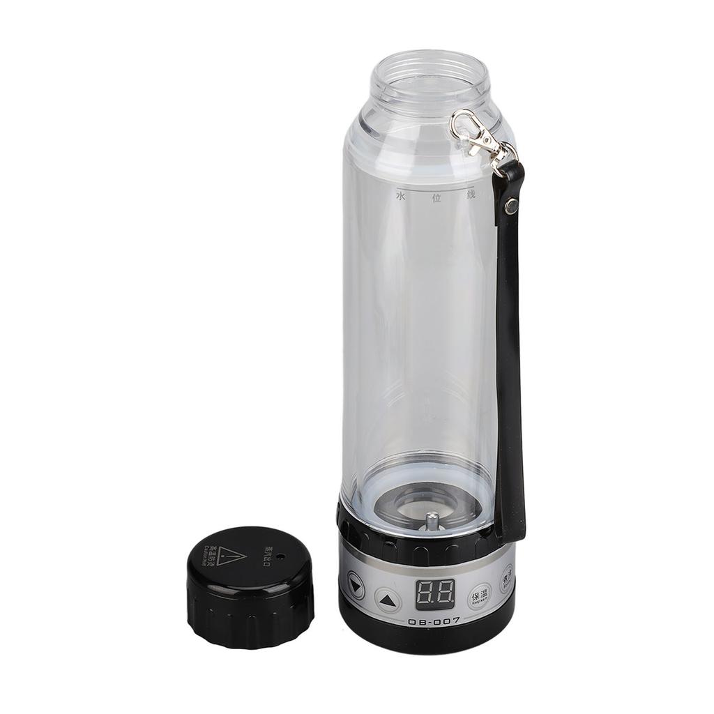 Car Electric Kettle 12V 24V Transparent Car Water Kettle 280ml Large Capacity Portable Multifunctional Water Boiler