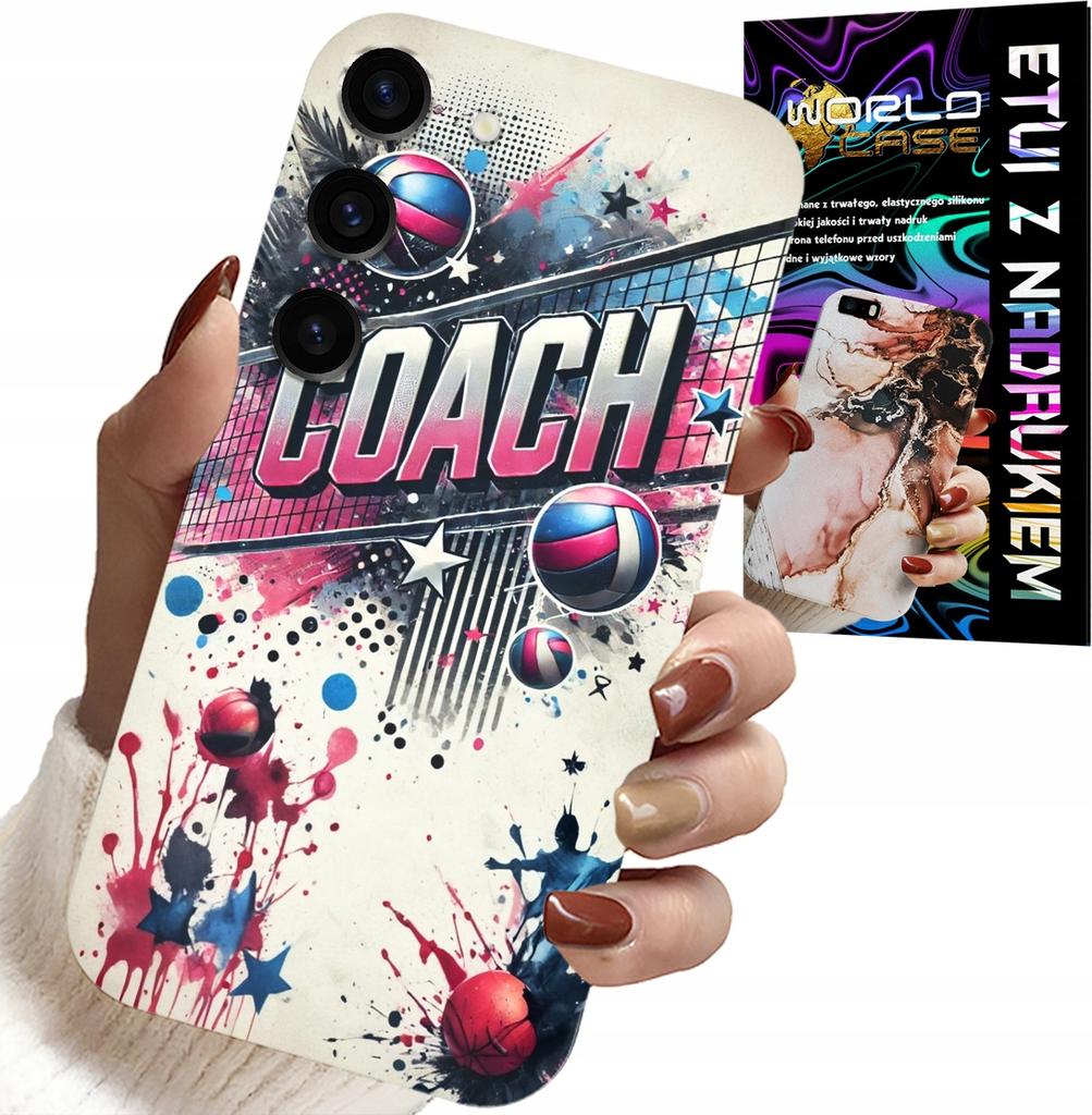 Etui Do Samsung Galaxy S23 - Siatkówka Coach Siatka Obudowa, Plecki