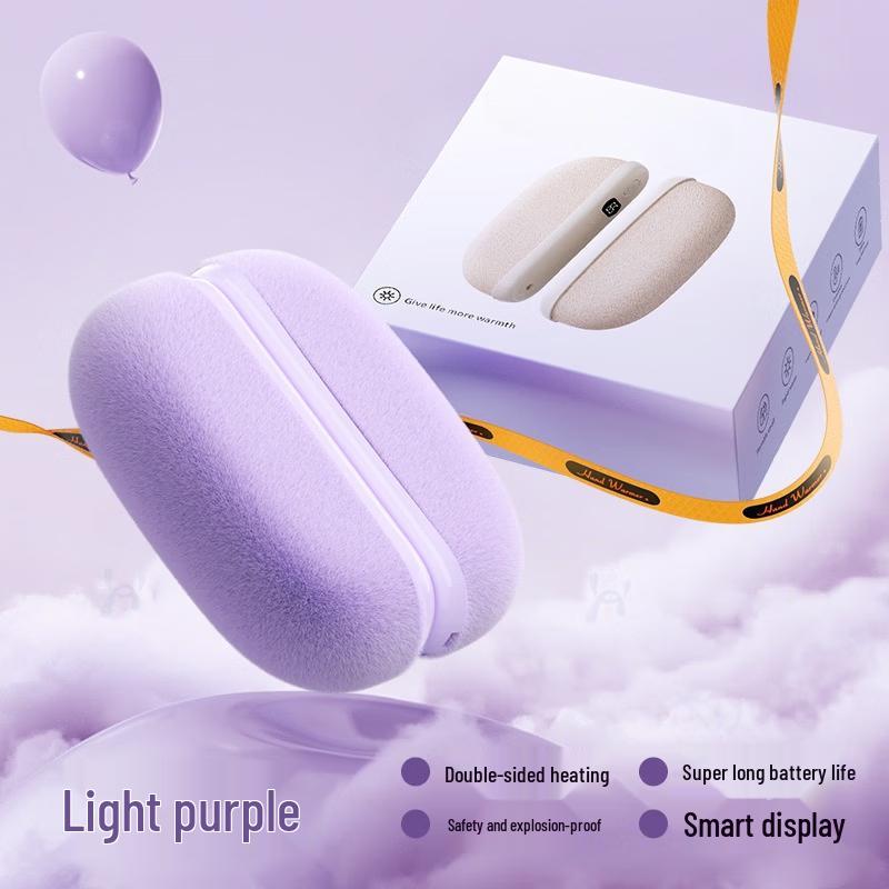 ZISIZ Plush Magnetic Rechargeable Hand Warmer