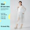 Reusable Full-Length Women's Raincoat for Outdoor Use