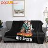 Vintage Die Arzte Ärzte Berlin Rock Band Ultra-Soft Blanket Quilt Winter Sofa Cover Bed Covers