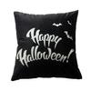 Pumpkin Halloween Polyester Fluorescent Night Light Pillowcase Cushion Home Bedroom Hotel Car Seat Decorative Pillowcase 45x45cm