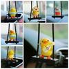 Animal Little Yellow Duck Little Yellow Duck Duck Car Pendant Car Interior Decor   Office