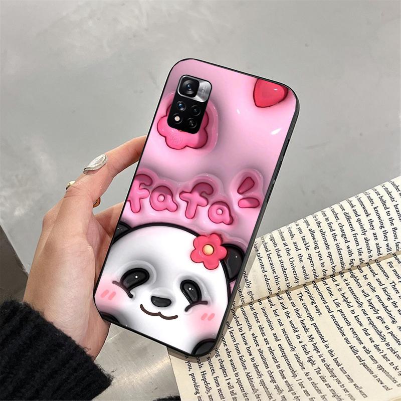 

Phone Case For Xiaomi Redmi note 14 Pro 14 13 12 11 10 Pro 14S 12S 11S Redmi 14C 13C 10 Cute Bear Panda Fruit Rabbit Redmi Note 14S