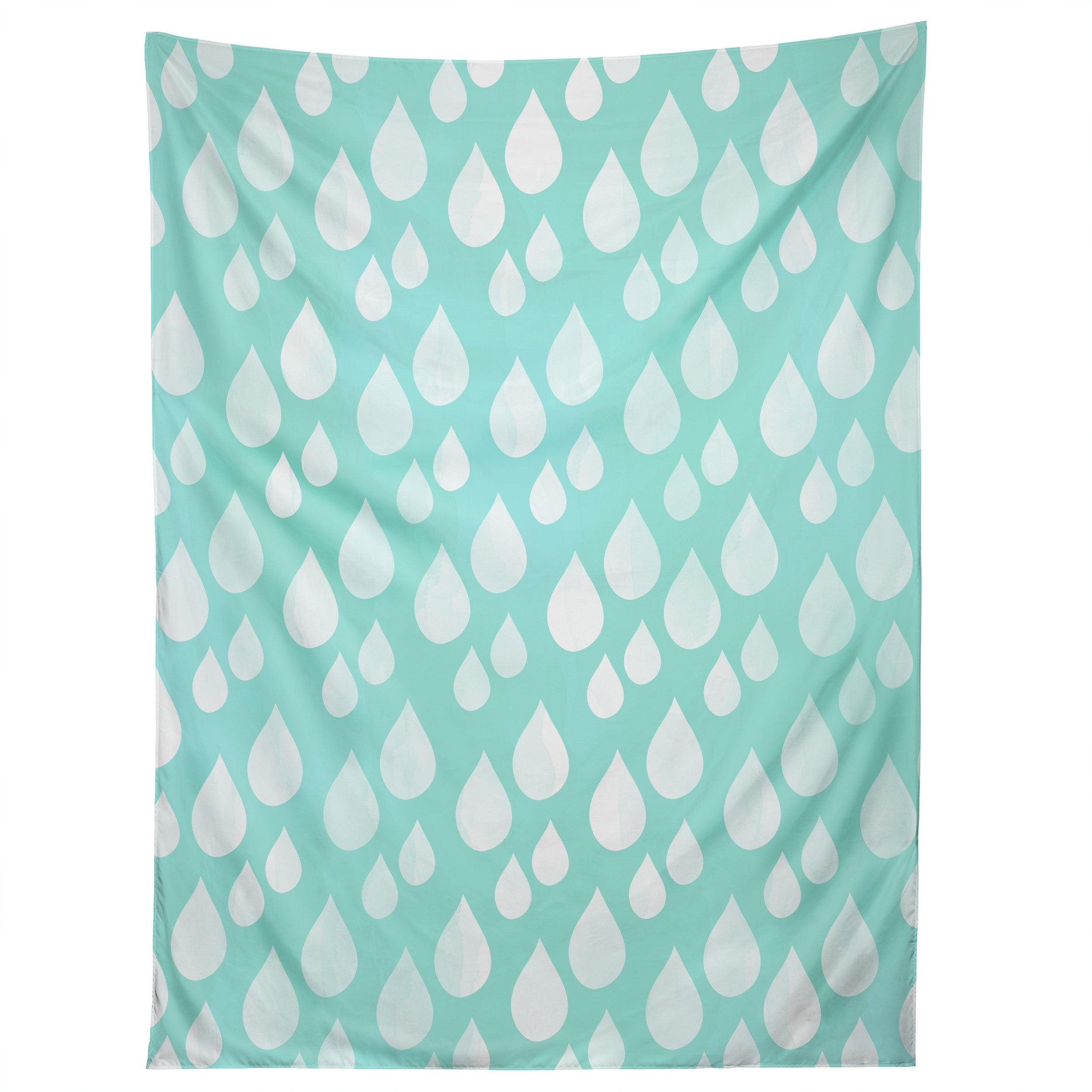 RAIN DROPS tapestry 75x100