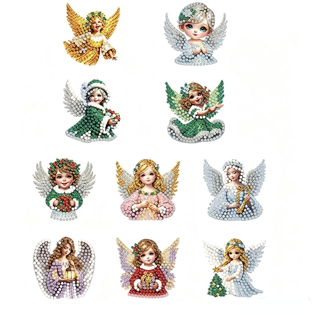 Keychain Kit Christmas Halloween Themed DIY Supplies for Making Keychains