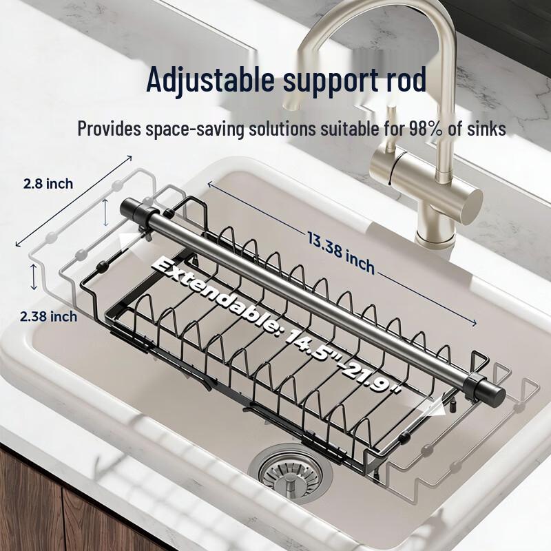 You Shu Kitchen Sink Dish Drying Rack