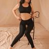 Erotic lingerie Babydoll sexy woman tight fitting yoga suit with passion Open range clogs sex toys