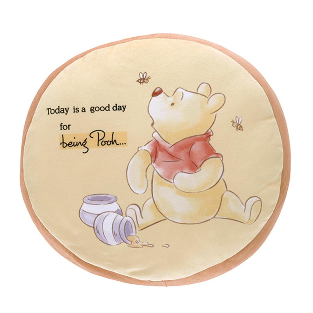 Marushin Disney Winnie the Pooh Happiness Flower Disney Winnie the Pooh Girls and Plush Interior Soft and Product 2215049600 Cushion, Day, Pooh, Bear,