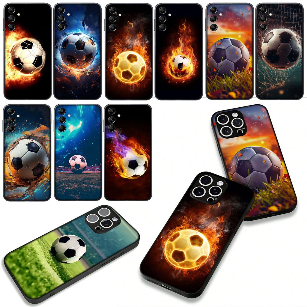 Football Sports Soccer Cover for Motorola Moto Edge 70 60 Fusion 40 NEO 20 Pro G Stylus G56 G96 G71 G73 G52 G41 G42 G50 G51 Case