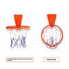Indoor Basketball rings Without Drilling Over The Door Small Basketball rings Plastic Frame for Home Dorms Offices