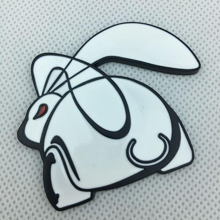 3D Rabbit Metal Car Emblem for Volkswagen VW GTI Golf Mk6 & Mk7