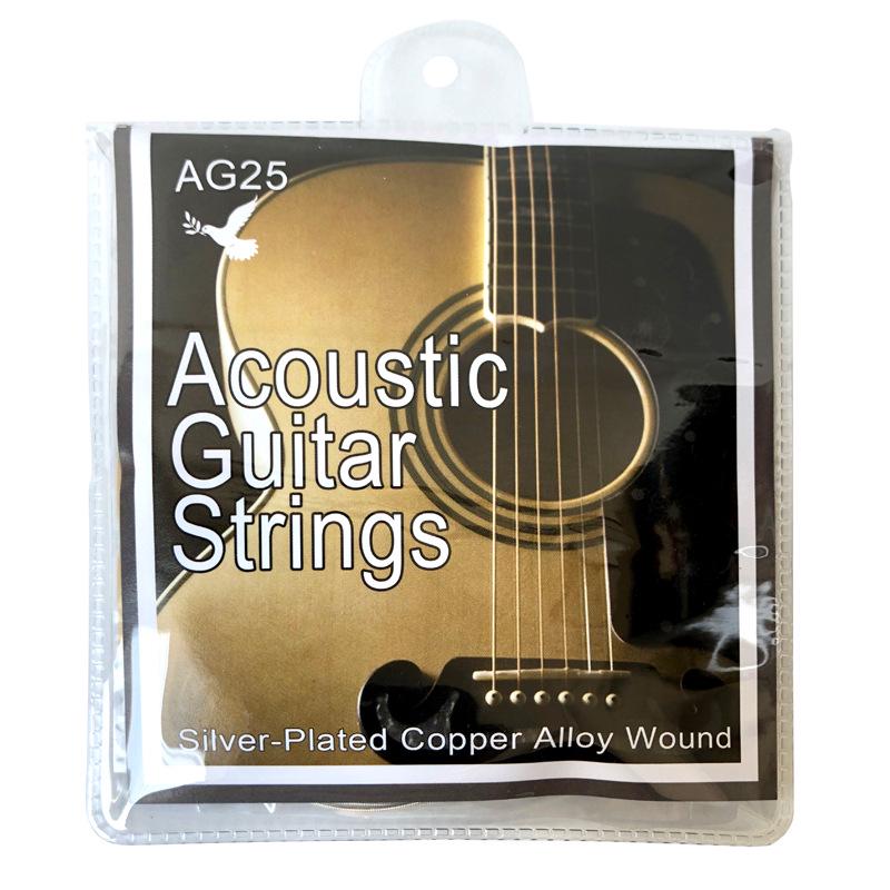 Colored Phosphor Bronze Acoustic Folk Guitar String Set