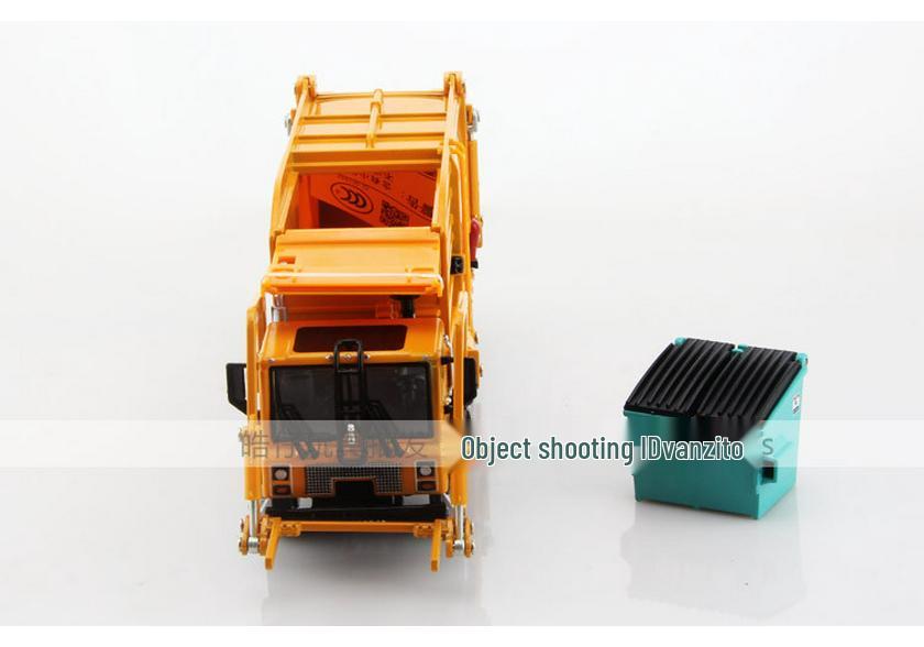 Boxed Cadywell 625040 Alloy Material Handler Car Model - Garbage Transport Engineering Vehicle