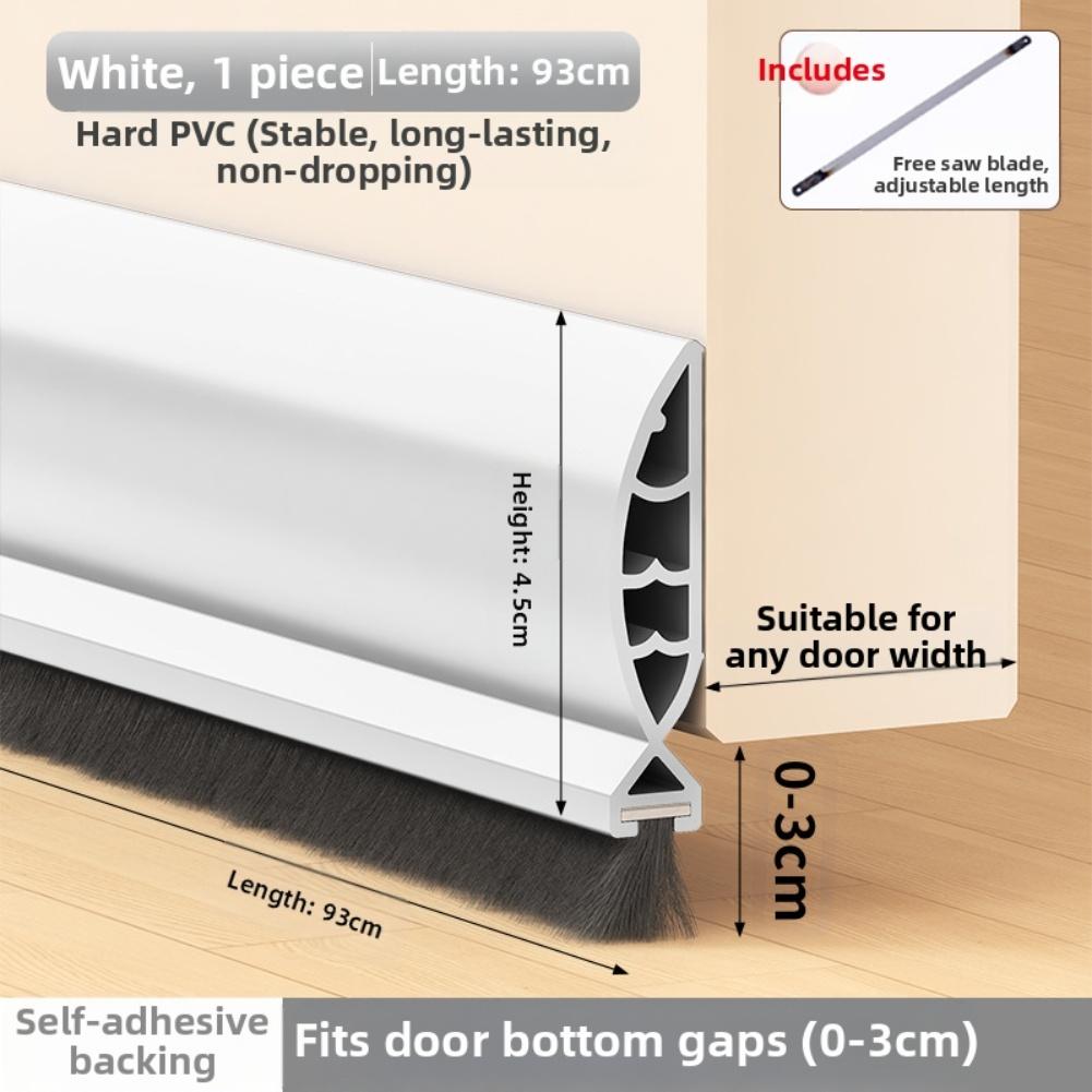 Multi-functional Protection 93CM Door Bottom Sealing Strip Cold Draft Blocker Easy Installation Enhanced Security