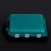 3PCS ABS Hooks Storage Case 10 Slots Lure Storage Box Fishing Baits Box  Fishing Accessories