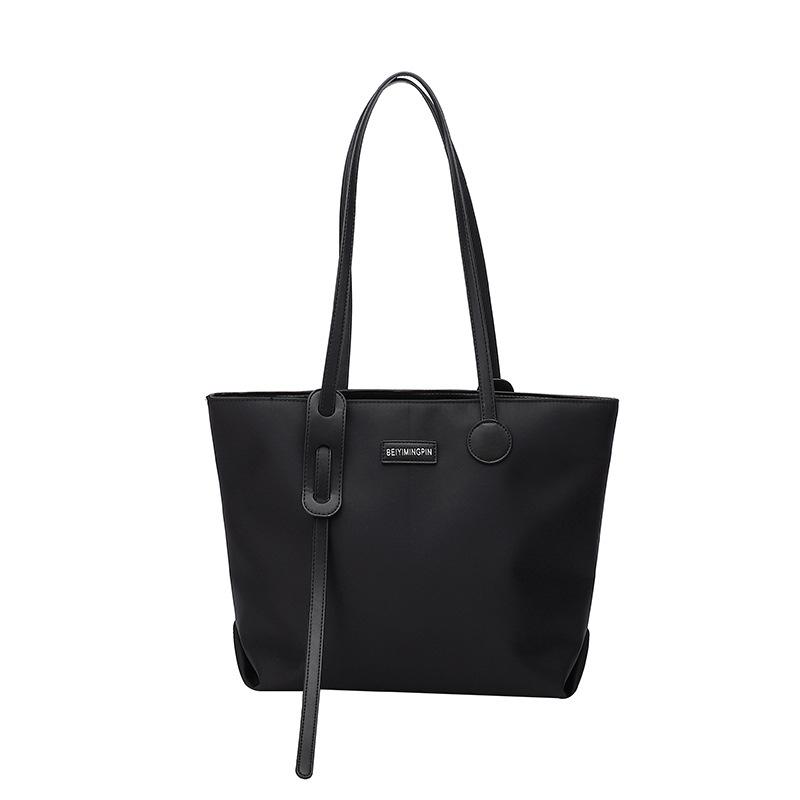 Nylon large bag autumn new trendy fashion simple shoulder bag high sense large capacity tote bag