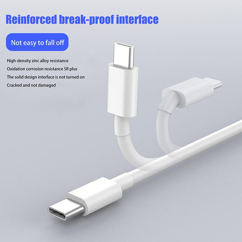 1 Piece Quick Charge Usb C Cables Phone Charger For Samsung 100/150/200Cm 120W Type C Cable Super Fast Charger Cord