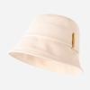 Summer Classic Solid Colors Bucket Hat Cotton Women UV Protection Fisherman Cap Adult Spring Casual Panama Hat Travel Beach Bob