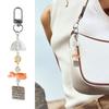 Handmade Beaded Door Charm Resin Keychain Dreamy Goldfish Designs Decorative Accessory