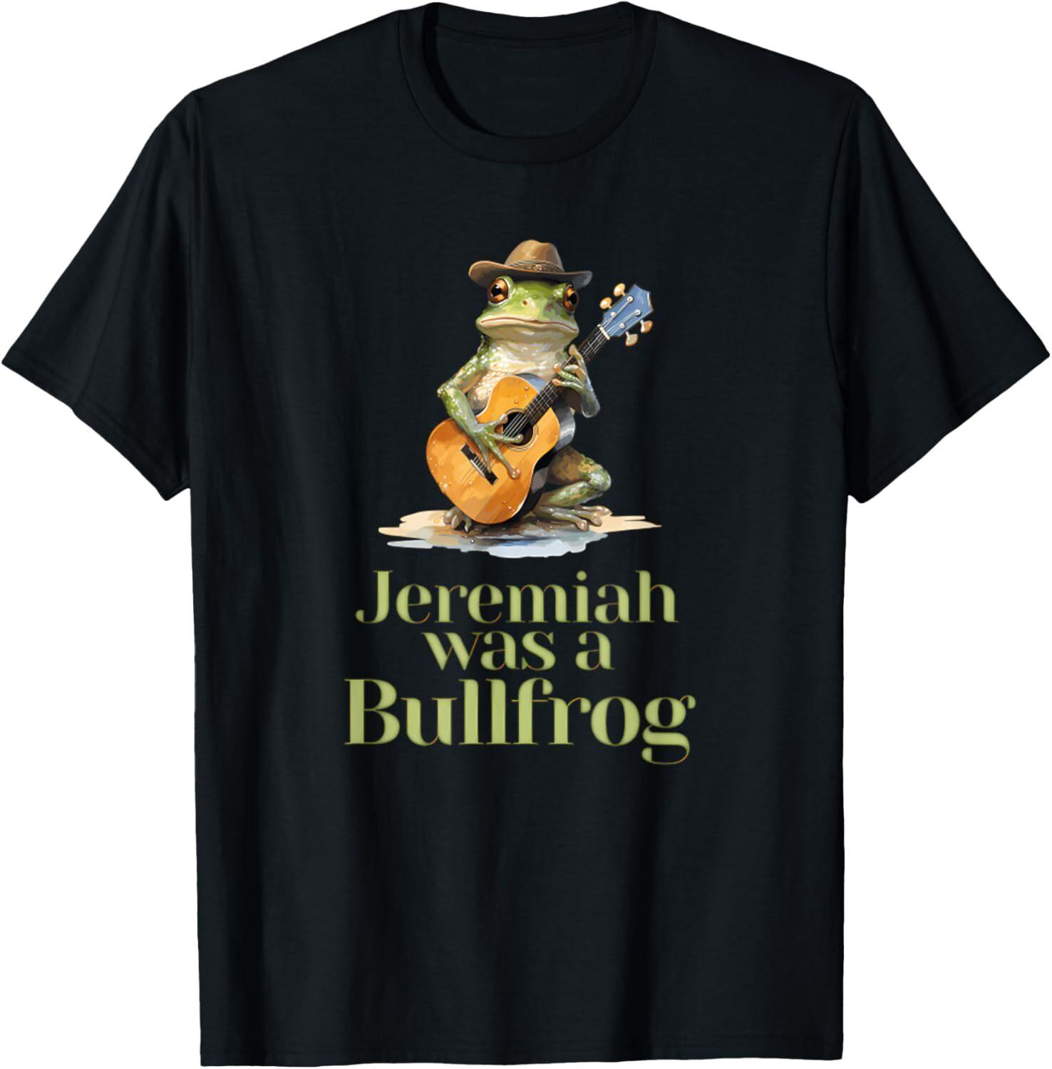 Jeremiah Was A Bullfrog A Classic Rock Nostalgia Trip T-Shirt Hoodie XL