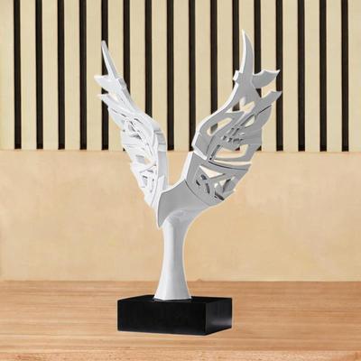 Abstrakte Skulptur Adlerstatue, Mittelpunkt-Handwerk, Weihnachtsgeschenk, Sammlerstück Dekorativ für Regal