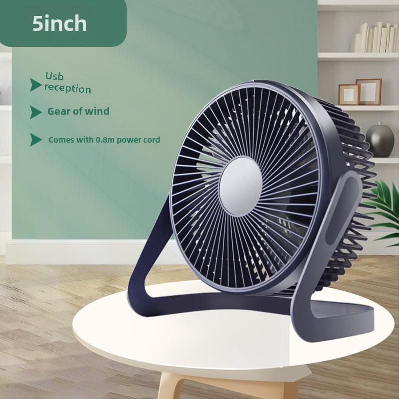 Mini ventilator de birou portabil USB pentru birou și cămin