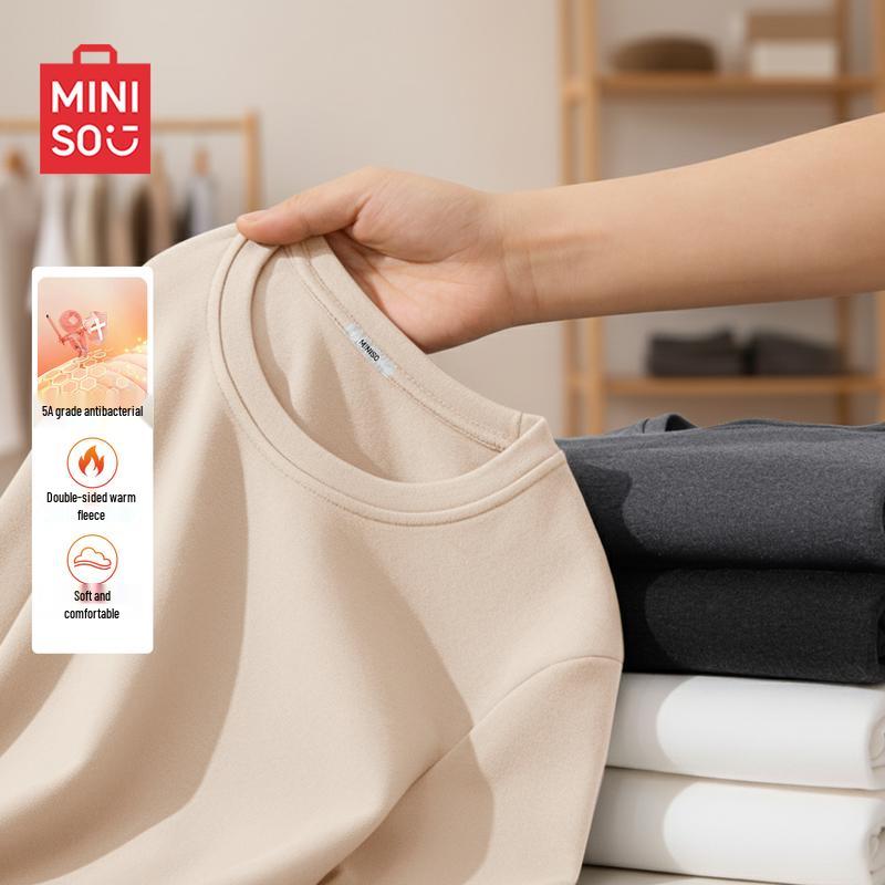 MINISO Men s Long-Sleeve Thermal Base Layer T-Shirt 3XL