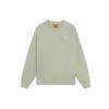Li Ning Sweatshirts Unisex Green Crew Neck Moderate Regular AWDS236-1