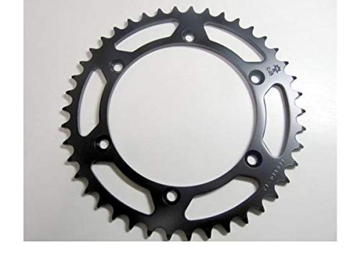Черный задний Подходит для Super звезды, 42T. KLX250, D-Tracker/X, KDX200/KDX220/KDX250, Sherpa, KX125, KX250, KX250F. JT-R460 (42Т)