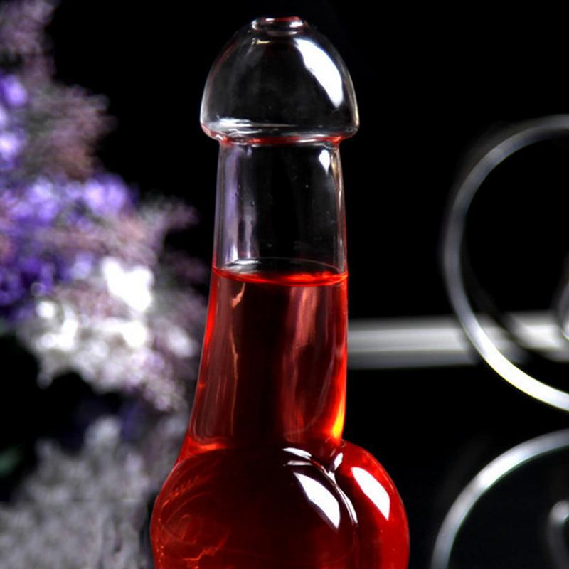 Men's Dick Penis Cocktail Glass Cup Mug Bottle Glass Halloween Christmas Party Beer Cup Funny Wine Cups Mug Bottle