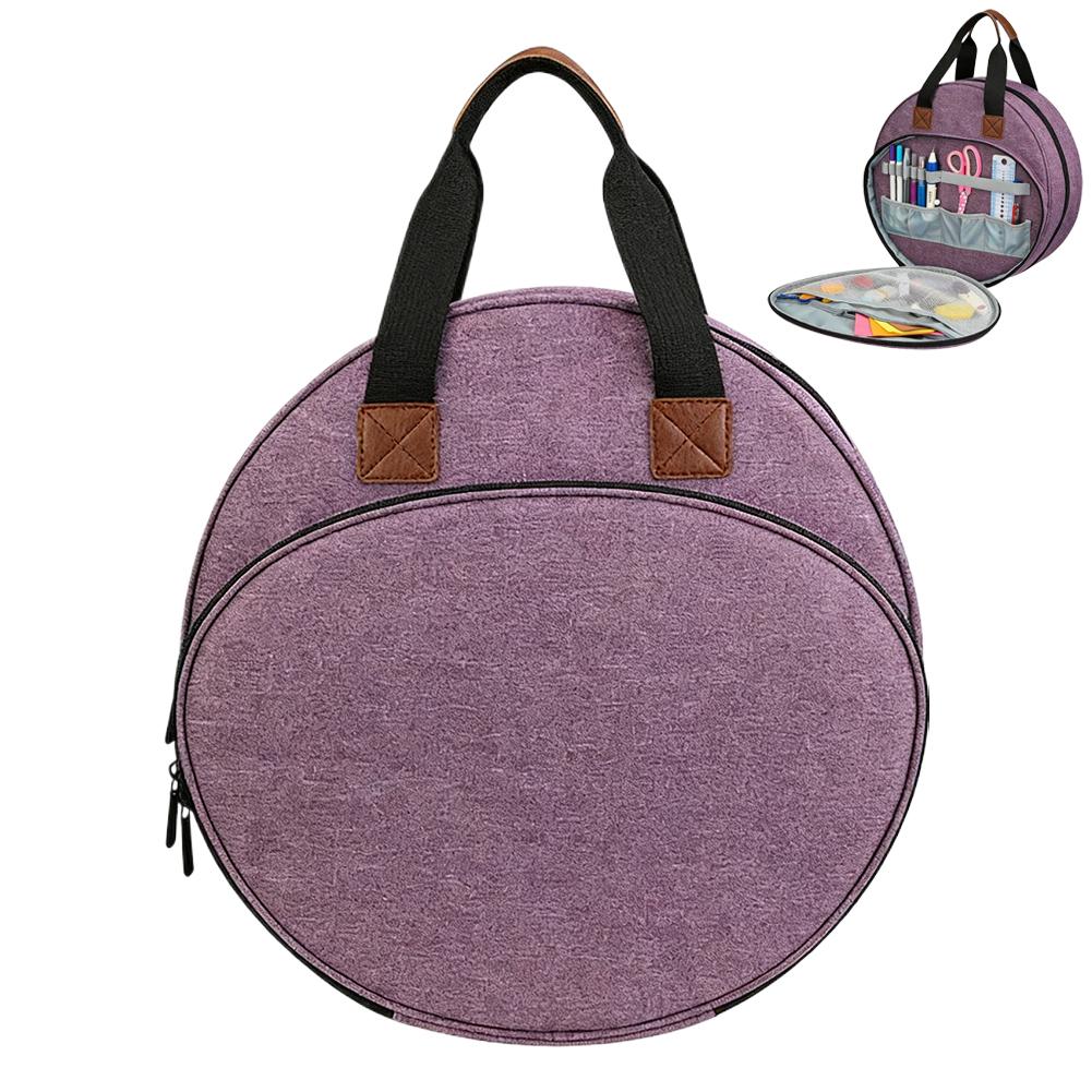 Embroidery Thread Bag w/ Handle For Cross Stitch Project Embroidery Supplies Organizer Storage For Embroidery Cross Stitch Tools