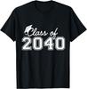 Class Of 2040 Grow With Me Graduation First Day of School T-Shirt