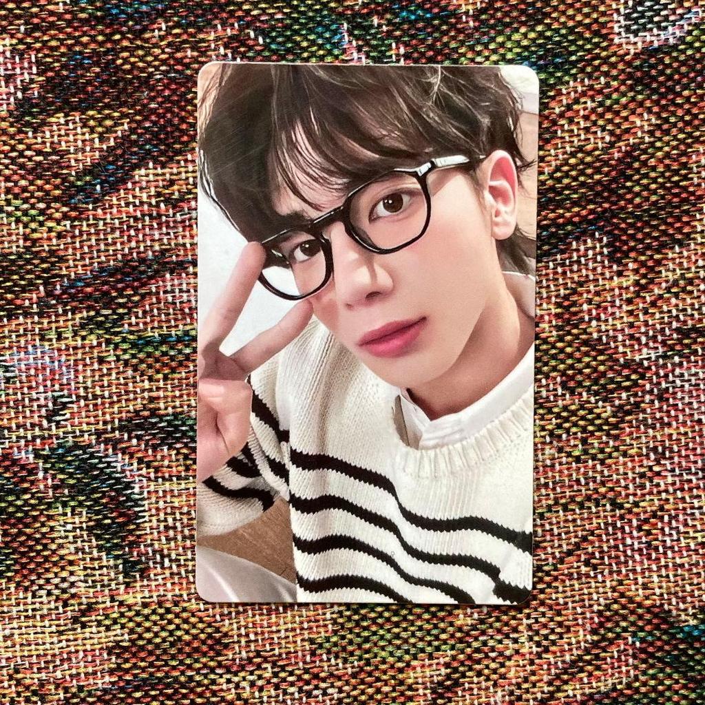 [USED] TXT FC Fan Club New Membership Introduction Bonus Taehyung Trading Card