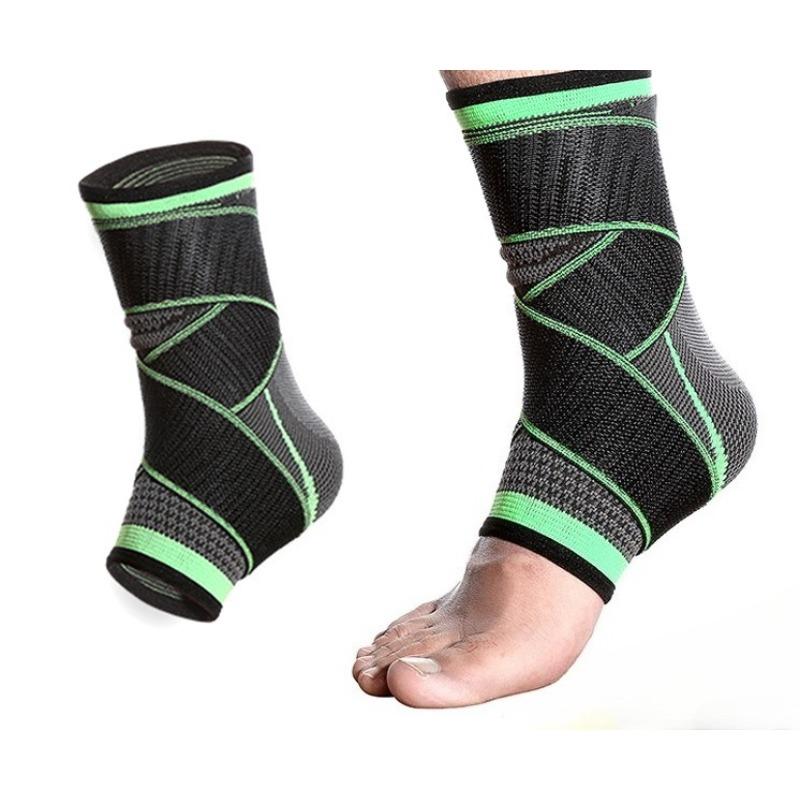 Outdoor men's and women's sports running basketball mountaineering protective gear knitted pressurized ankle brace ankle guard