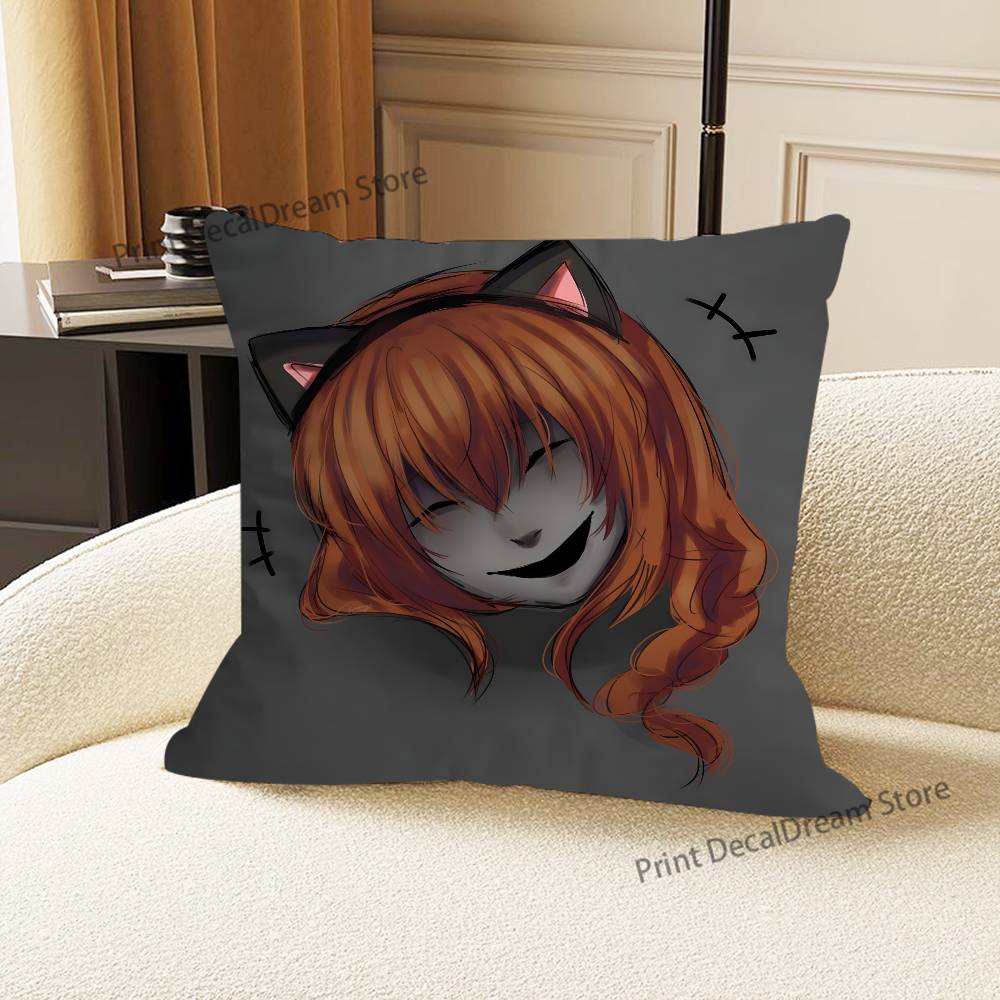 H-HomicipherS Mr Cushion For Bedroom Car Coffee Shop Room and Living Room Sofa Decorative Pillow Cover Case