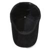 Middle-Aged Cap Men's Autumn Winter Baseball Cap Warm Ear Protection Old Man Cotton Cap Outdoor Velvet Thick Peak Cap