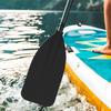 Canoe Paddles Ergonomic Aluminum Canoe Paddle Thick Strong Load Bearing Aluminum Tube Oars Portable Design For Boating Pool Lake