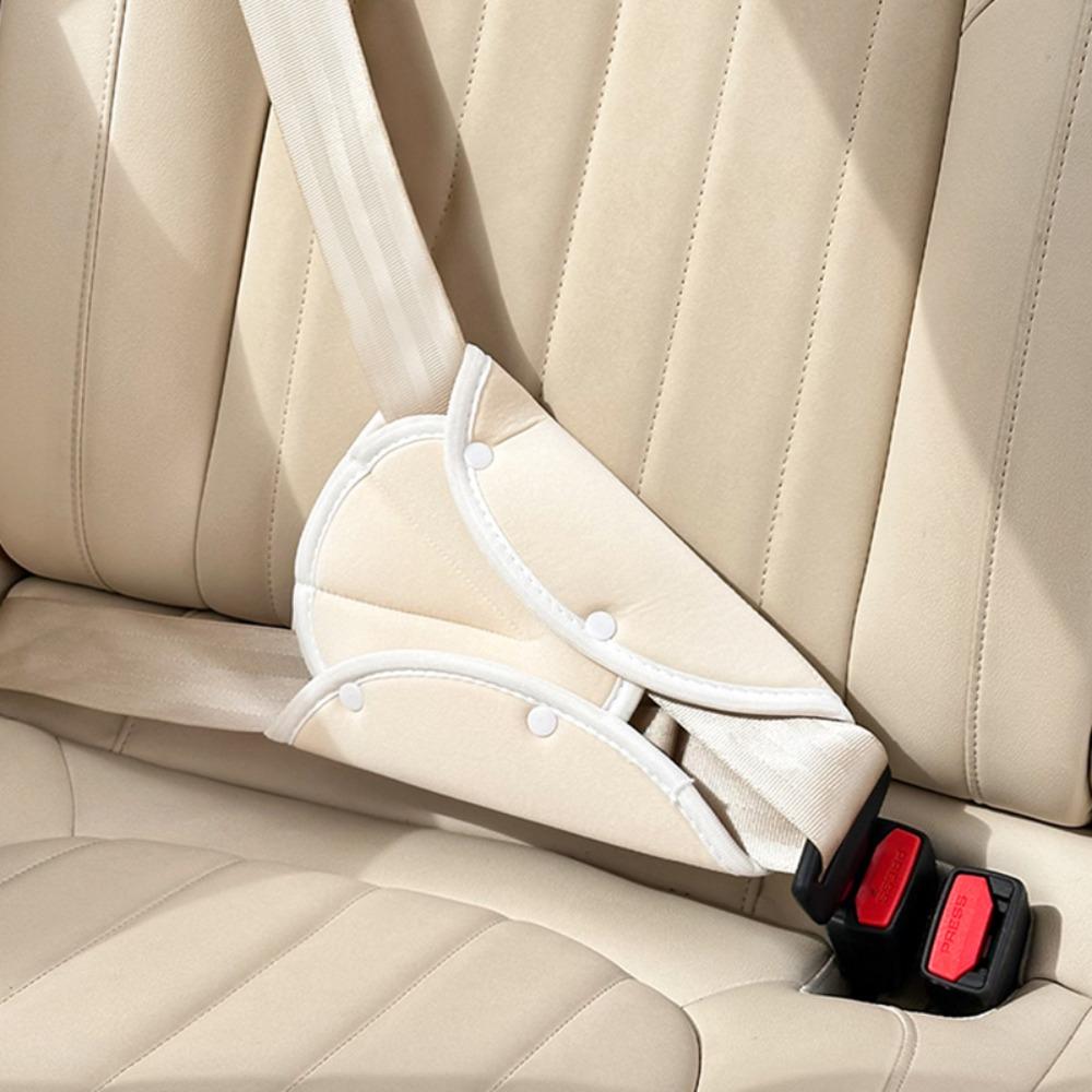 Adjustable Seat Belt Adjuster Anti-Pinch Car Seat Belt Cover Seat Belt Triangle Positioner Adults