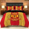 Kv Mechelen Pattern Bedding uilt Set uilt Cover Pillowcase Home Decoration Birthday Gift (1 * duvet cover + 2 * pillowcase without core)